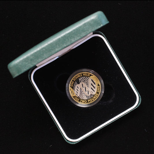 UK £2 DNA 2003 Silver PROOF