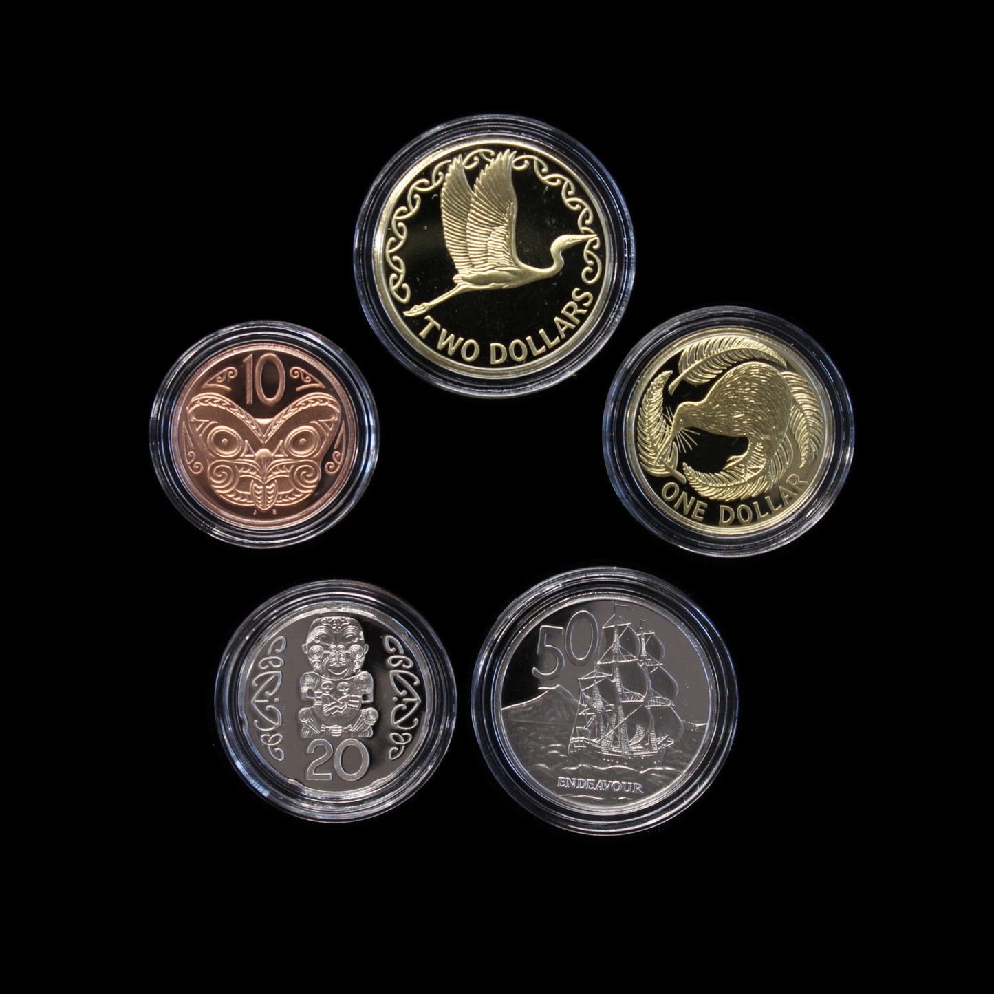 2025 Limited Edition New Zealand Five-Coin Proof Set