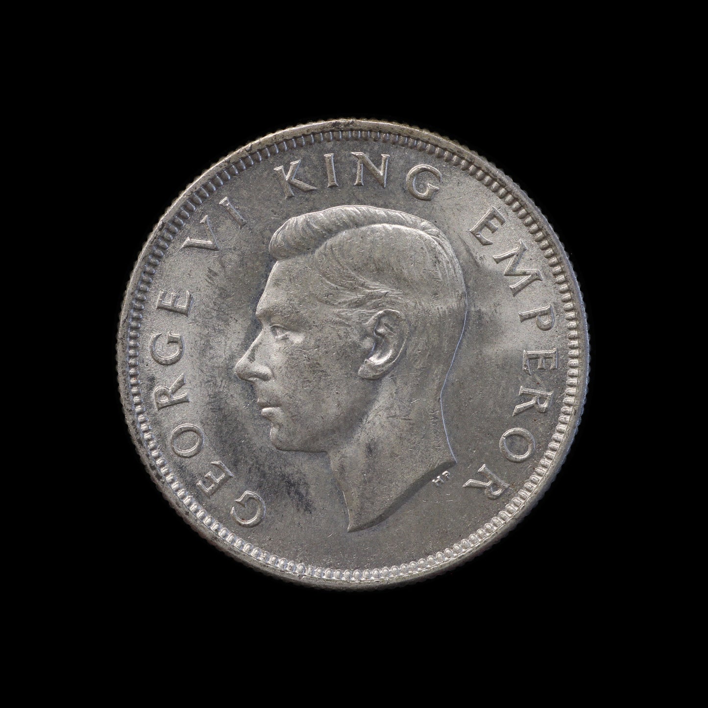 New Zealand 1945 Florin AU!