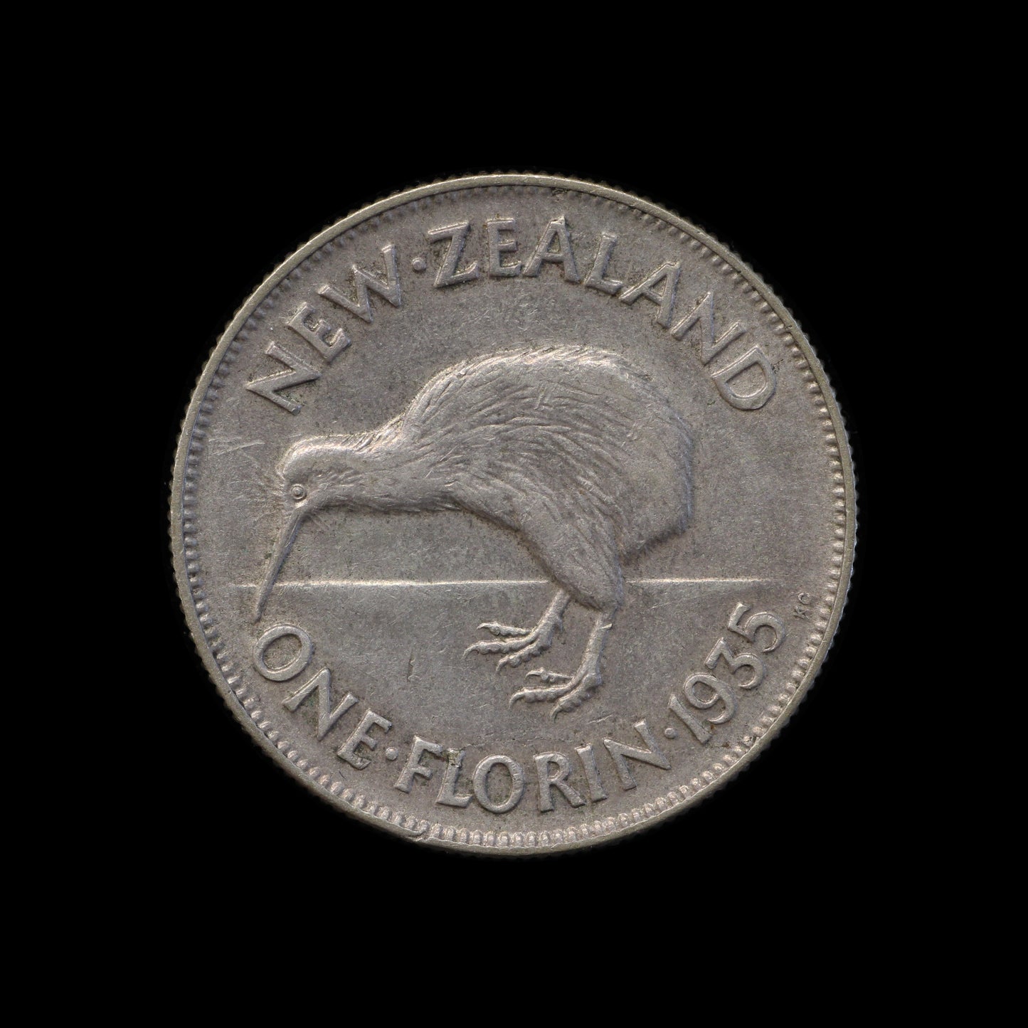 New Zealand 1935 Florin!