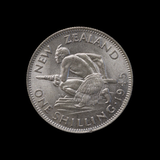 New Zealand 1945 Shilling