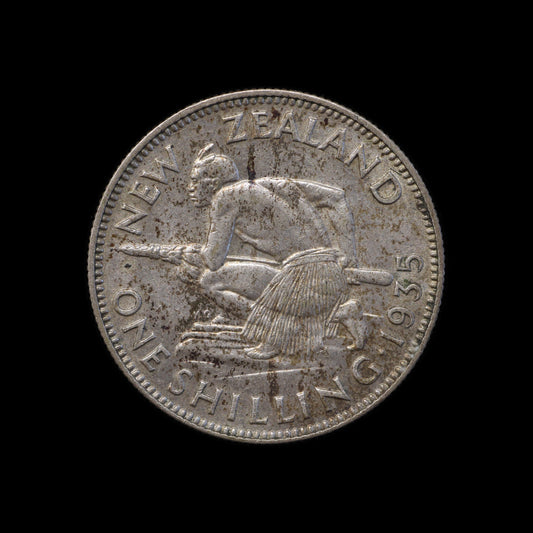 New Zealand 1935 Shilling
