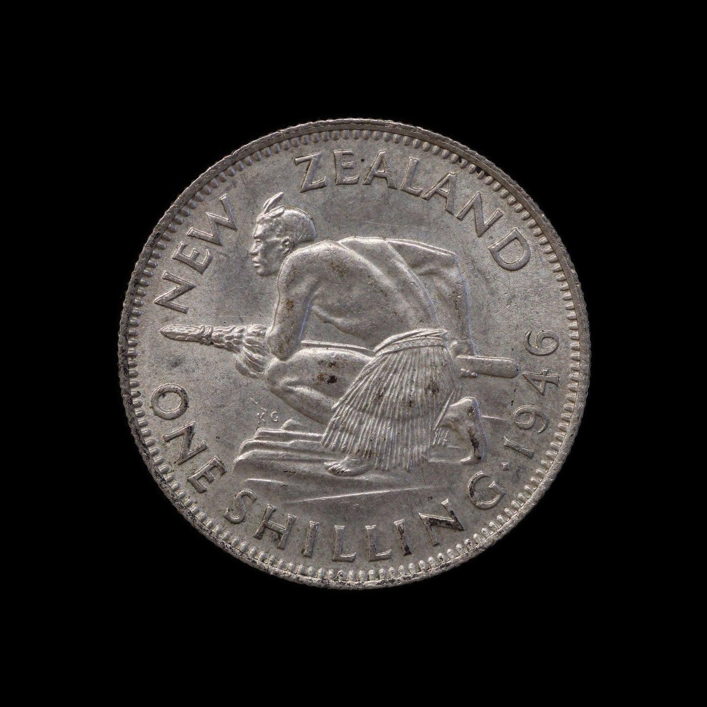 New Zealand 1946 Shilling