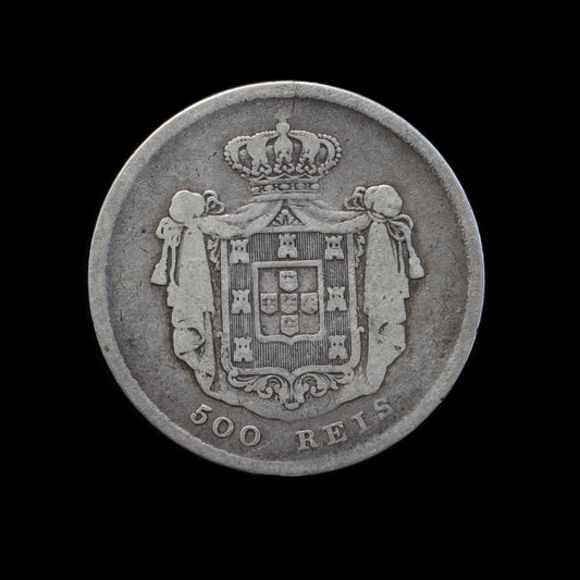 Portugal 500 Reis 1855
