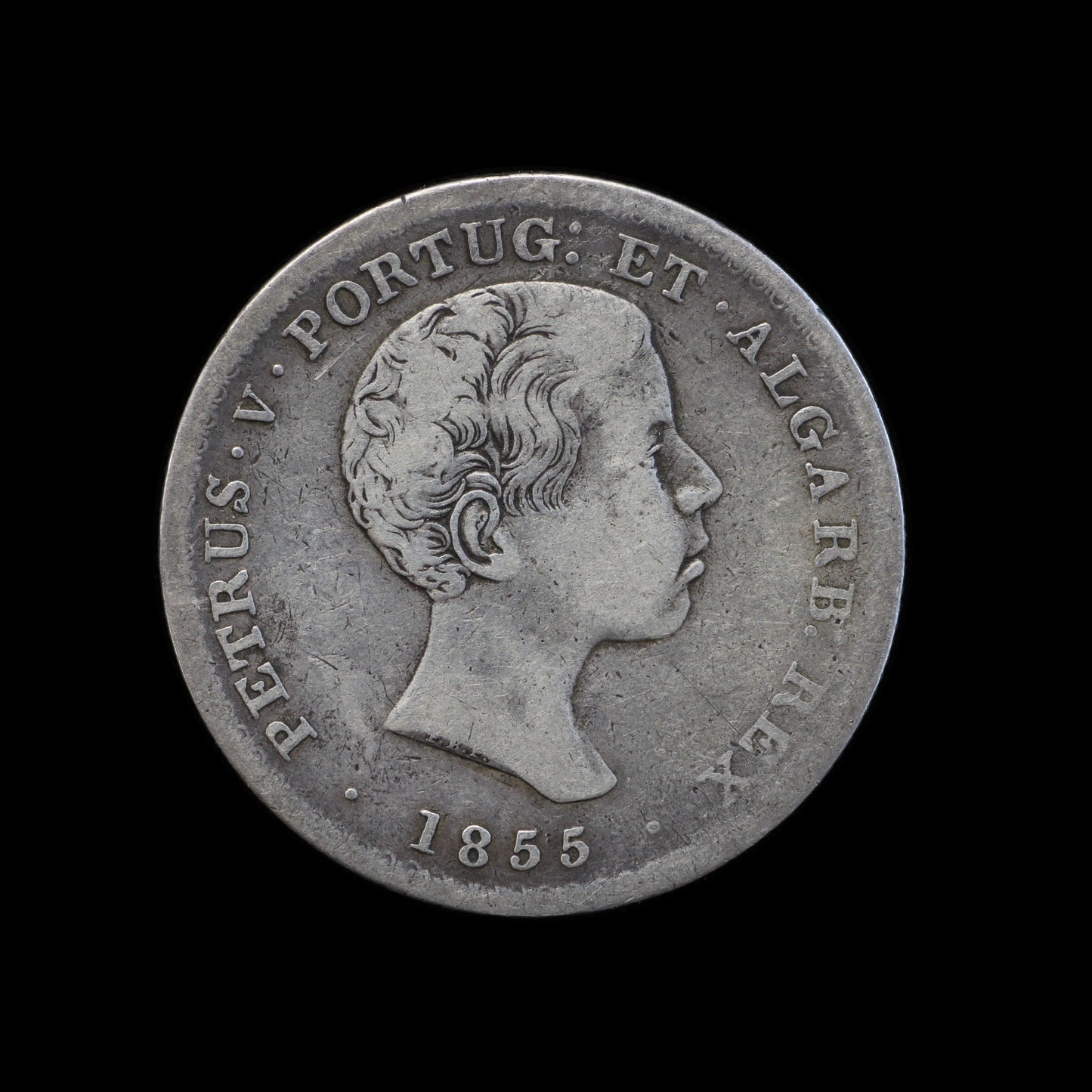 Portugal 500 Reis 1855