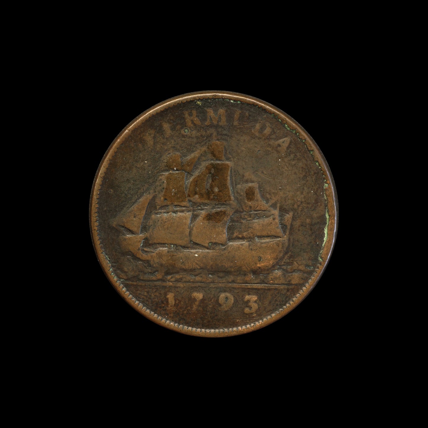 Bermuda Penny 1793