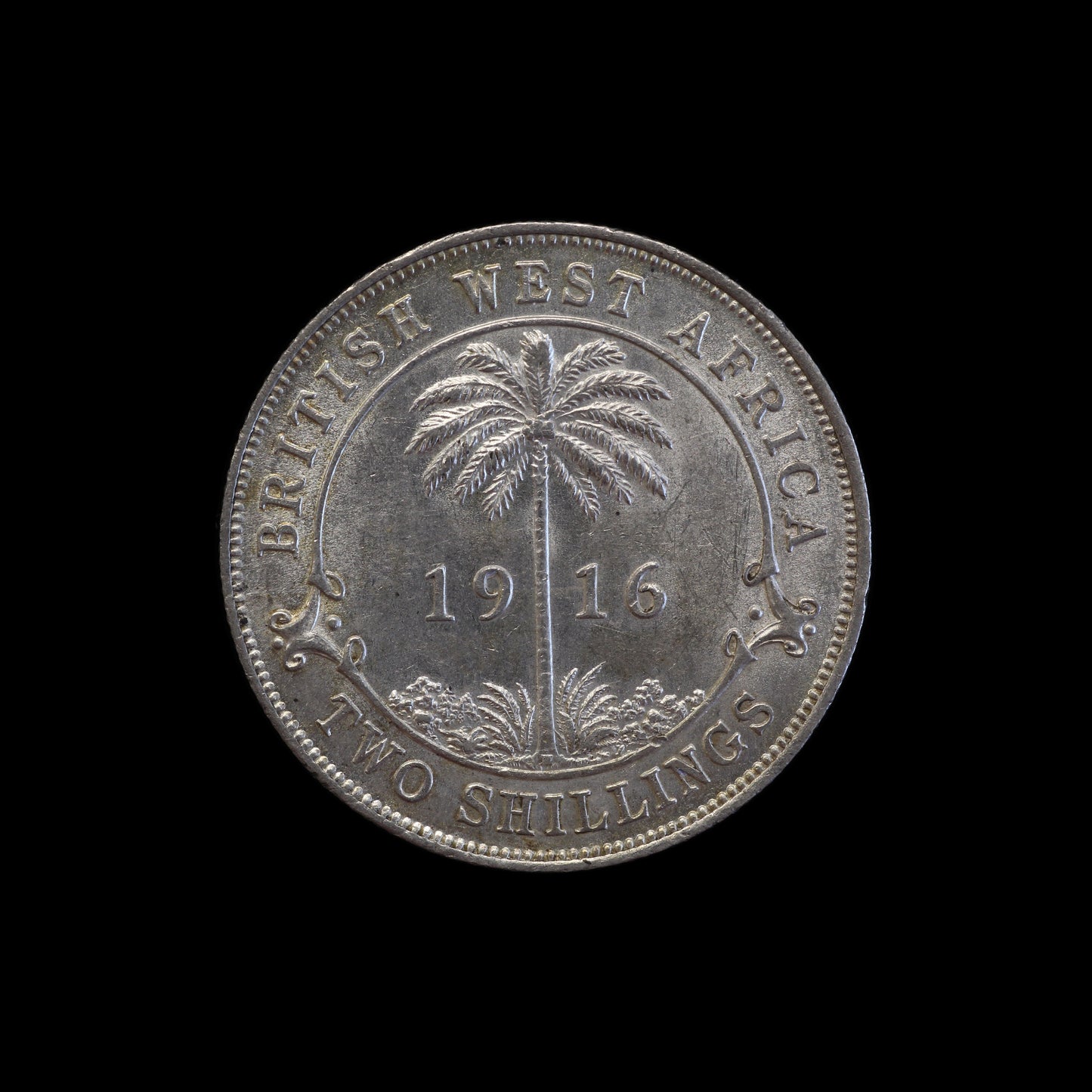 British West Africa Two Shillings 1916