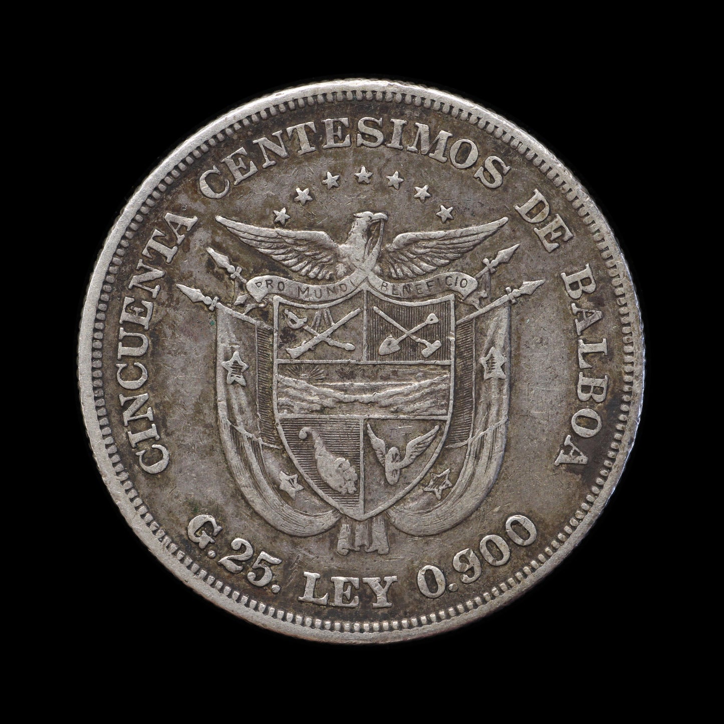 Panama 50 Centesimos 1904 & 1905