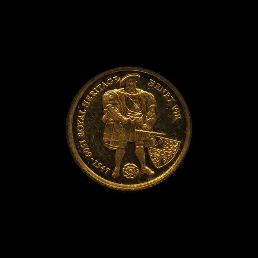 Falkland Islands 1997 2 Pounds Pure Gold