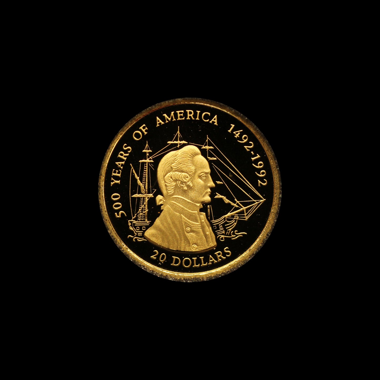 Cook Islands 1995 $20 Pure Gold