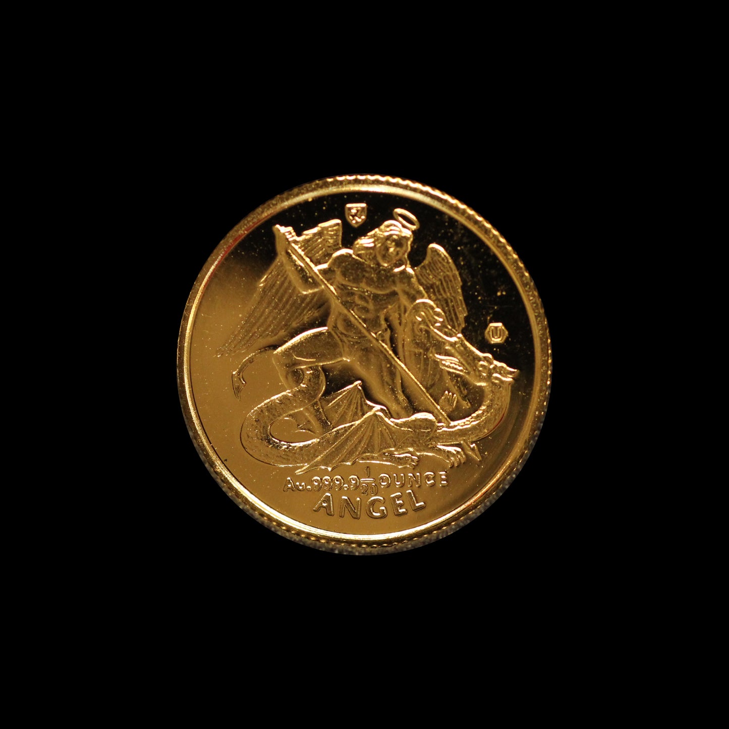 Isle Of Man 1994 One Angel Pure Gold