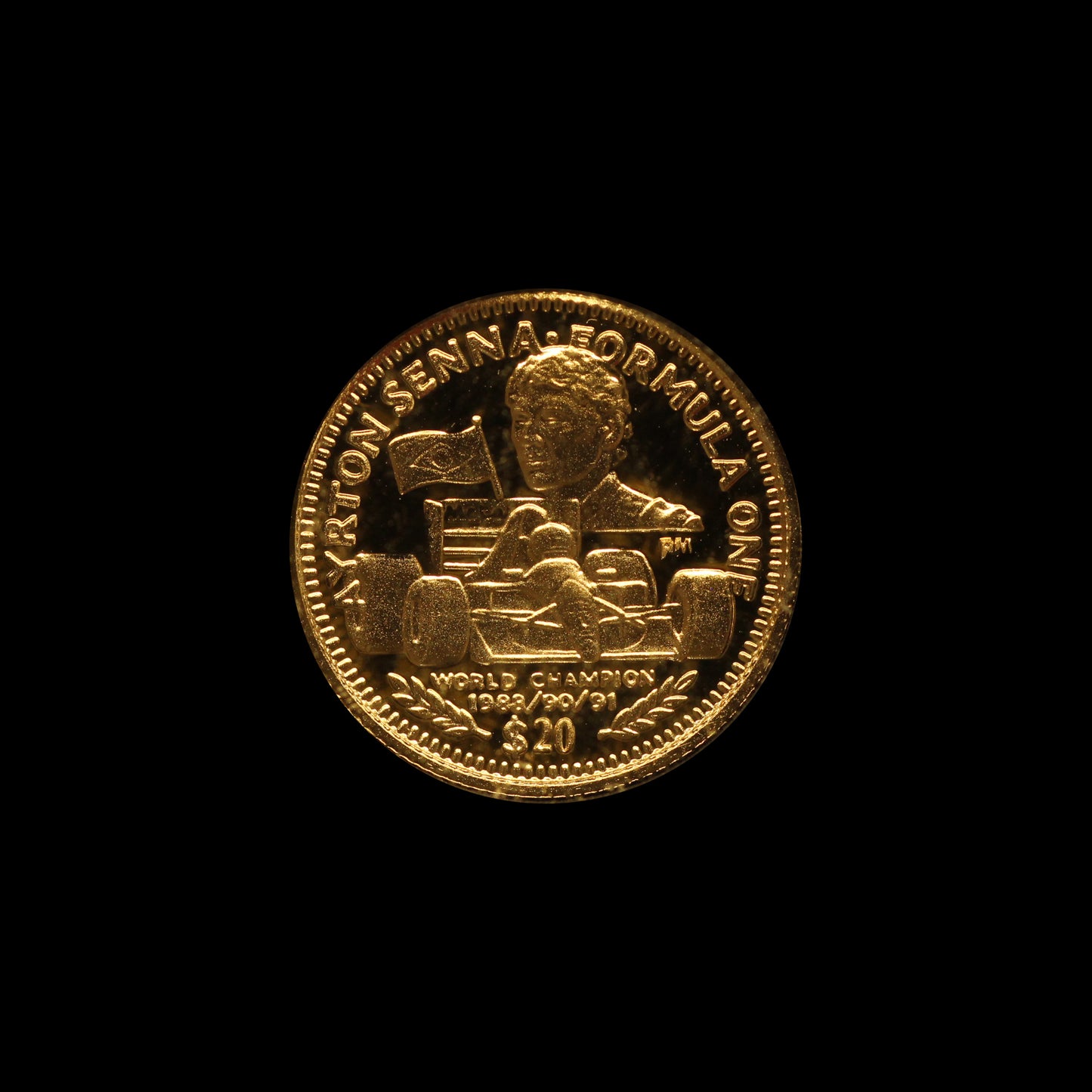 Liberia 1992 $20 Pure Gold