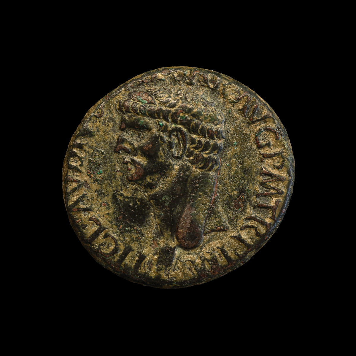 Claudius AE AS
