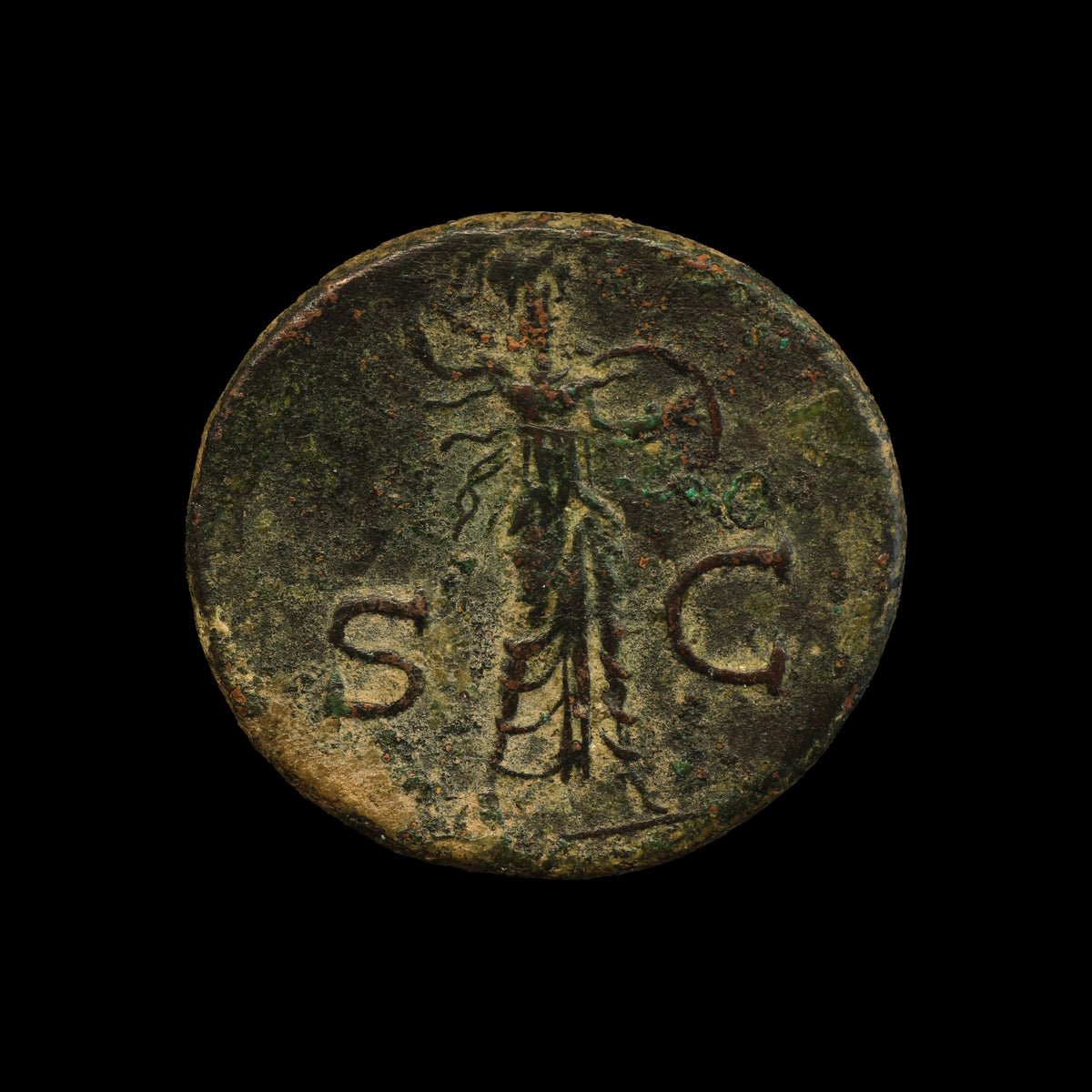 Claudius AE AS