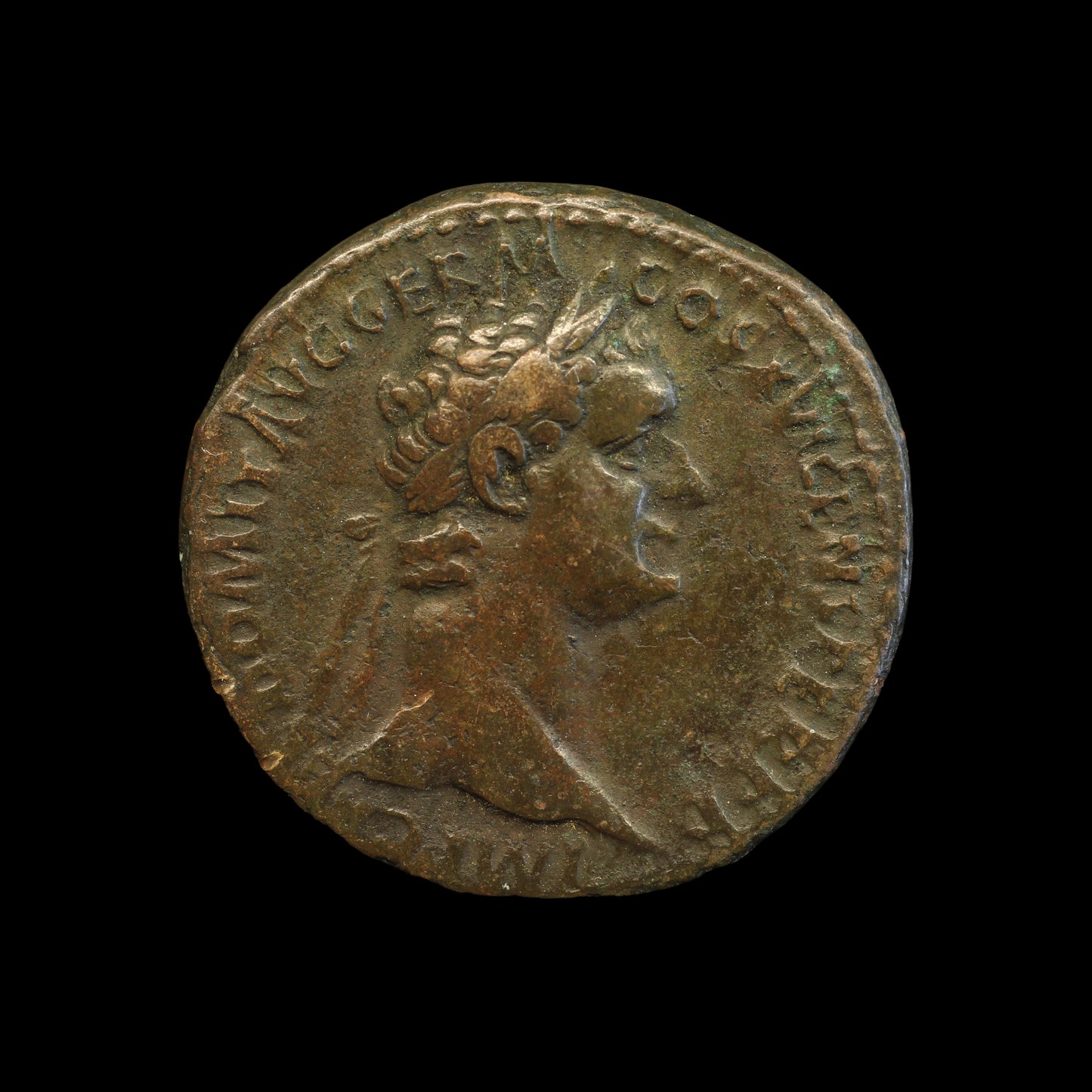 Rome Domitian Copper As 91-96 AD