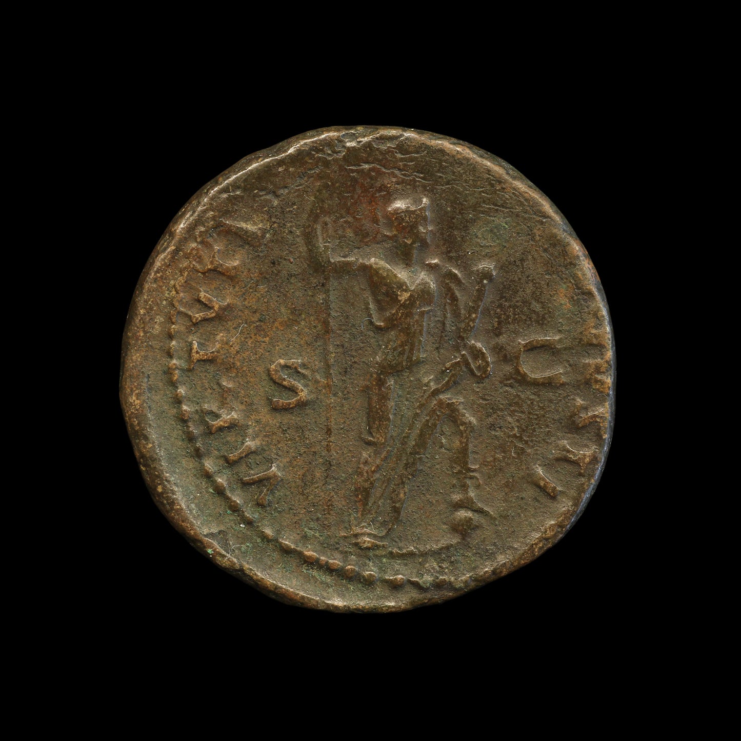 Rome Domitian Copper As 91-96 AD