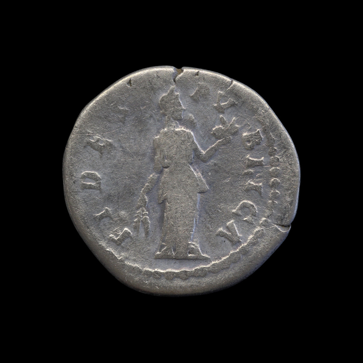 Rome Hadrian AR Denarius 137 AD