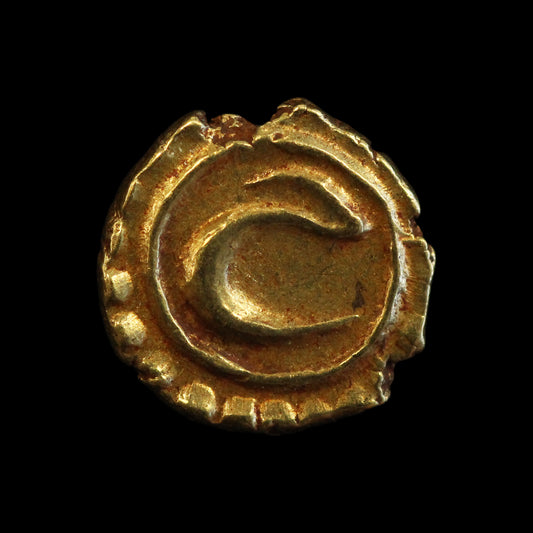 India Mysore Gold Fanam