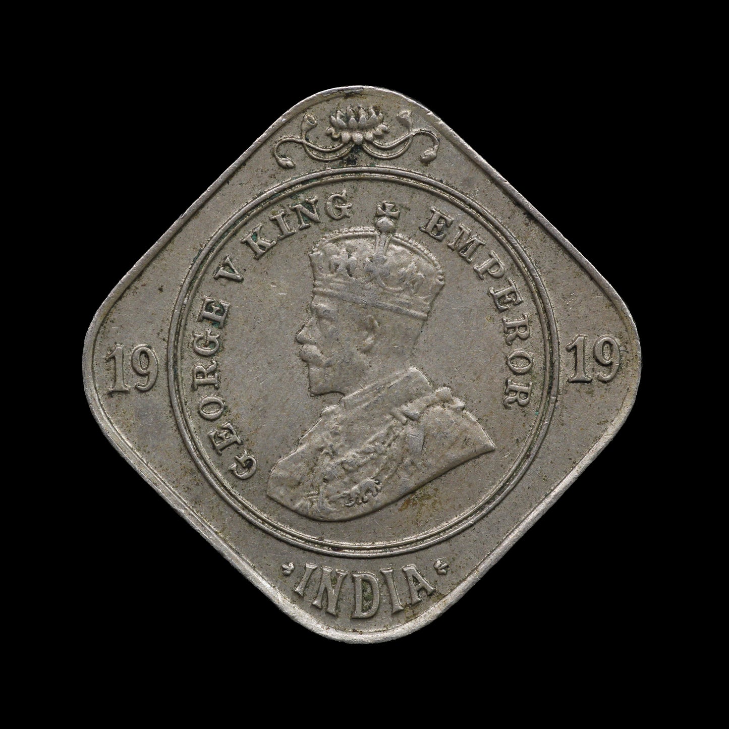 India 2 Annas 1919