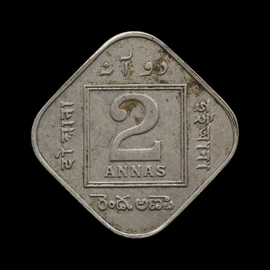 India 2 Annas 1919