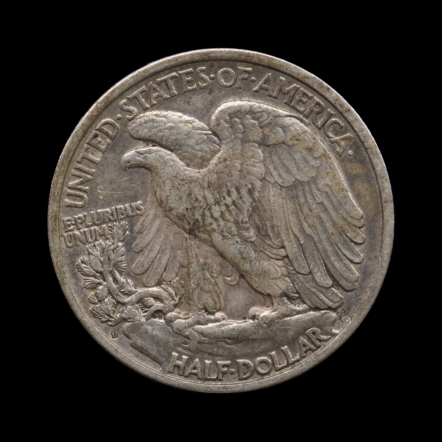 USA Walking Liberty Half Dollar 1918-D