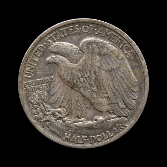USA Walking Liberty Half Dollar 1918-D