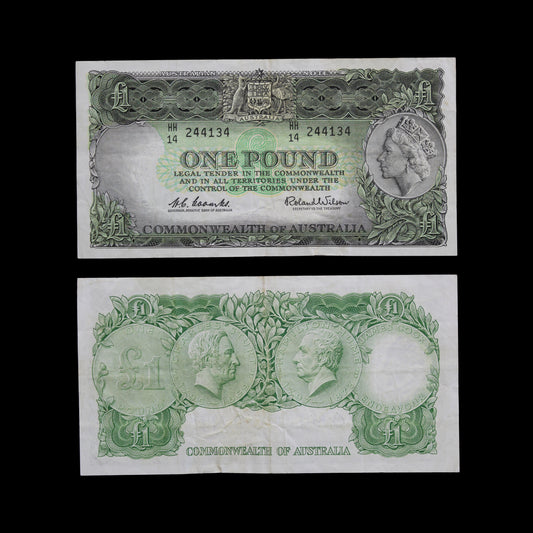 Australia One Pound 1953 - 1960