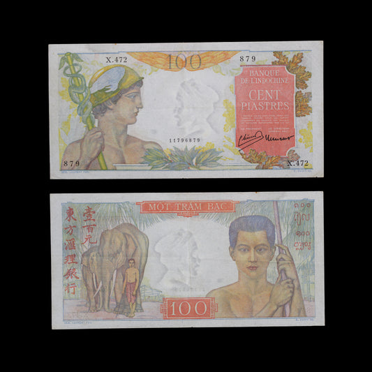 Indi-China 100 Piastres
