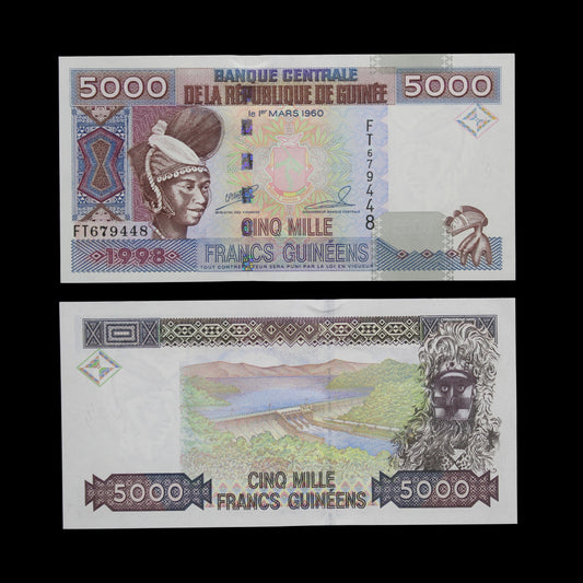 Guinea 5000 Francs 1998
