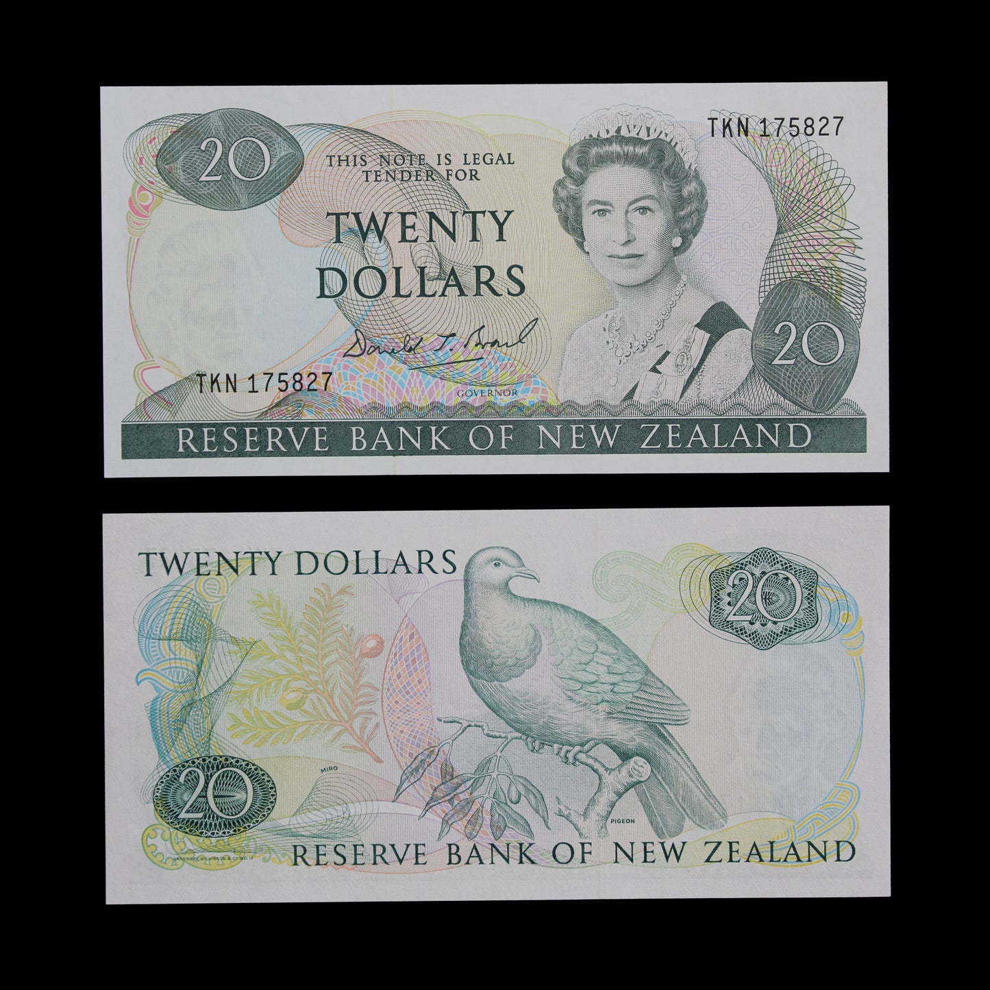 Brash $20 Consecutive Pair. AU