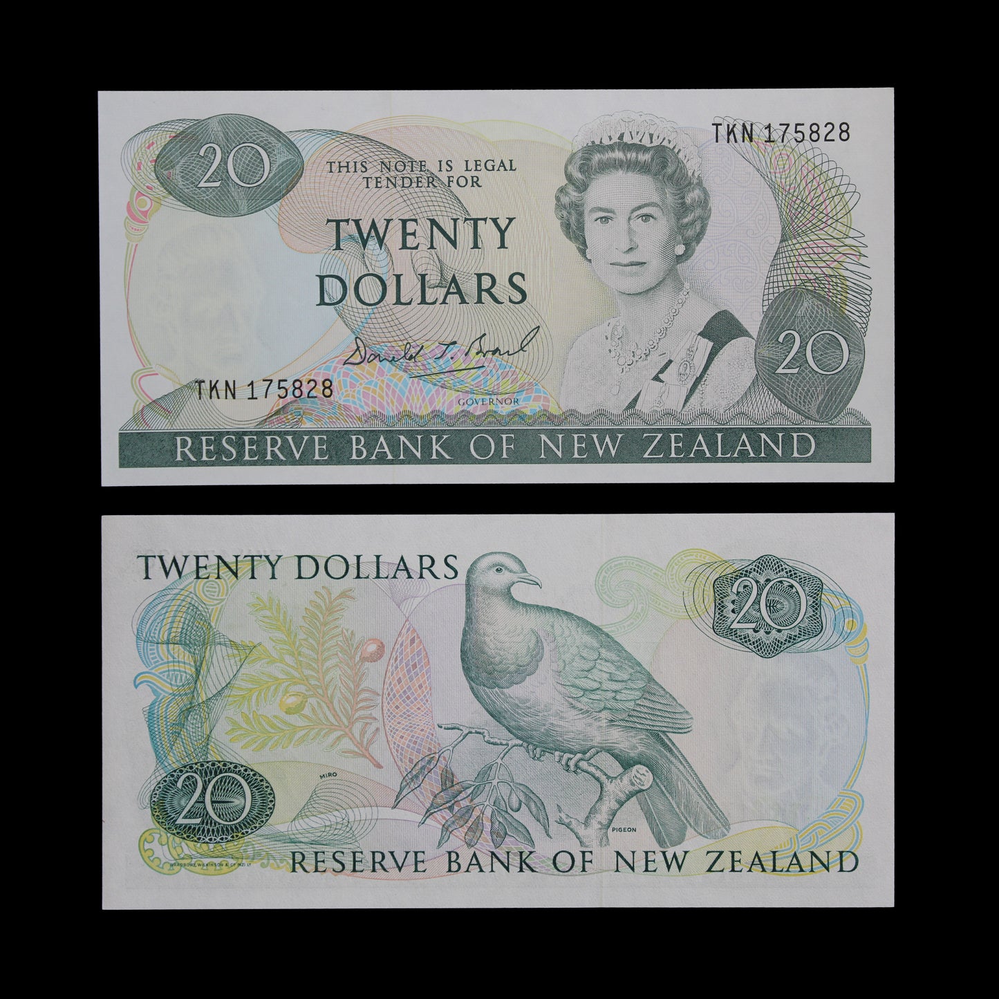 Brash $20 Consecutive Pair. AU
