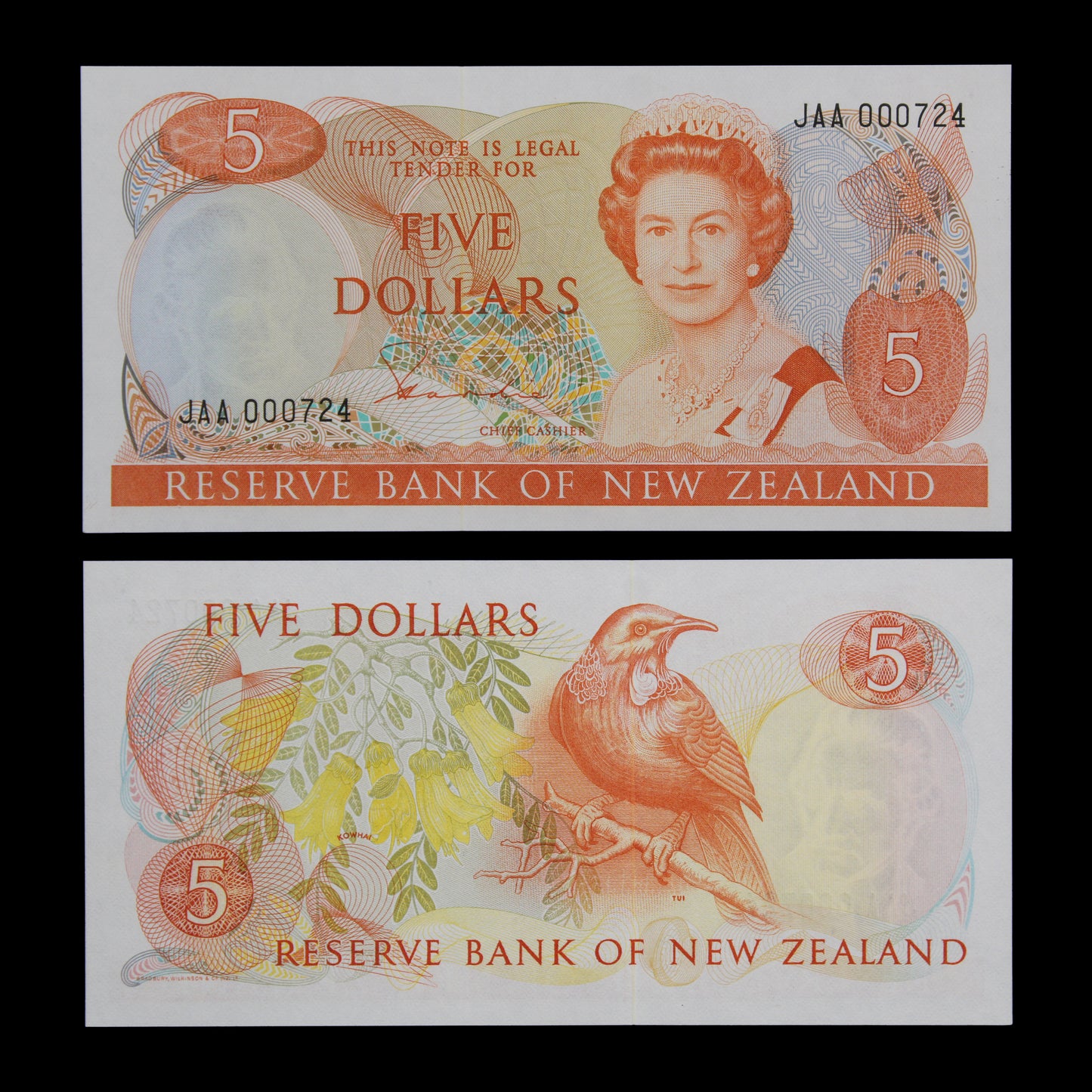 Hardie Type II $5 First Prefix