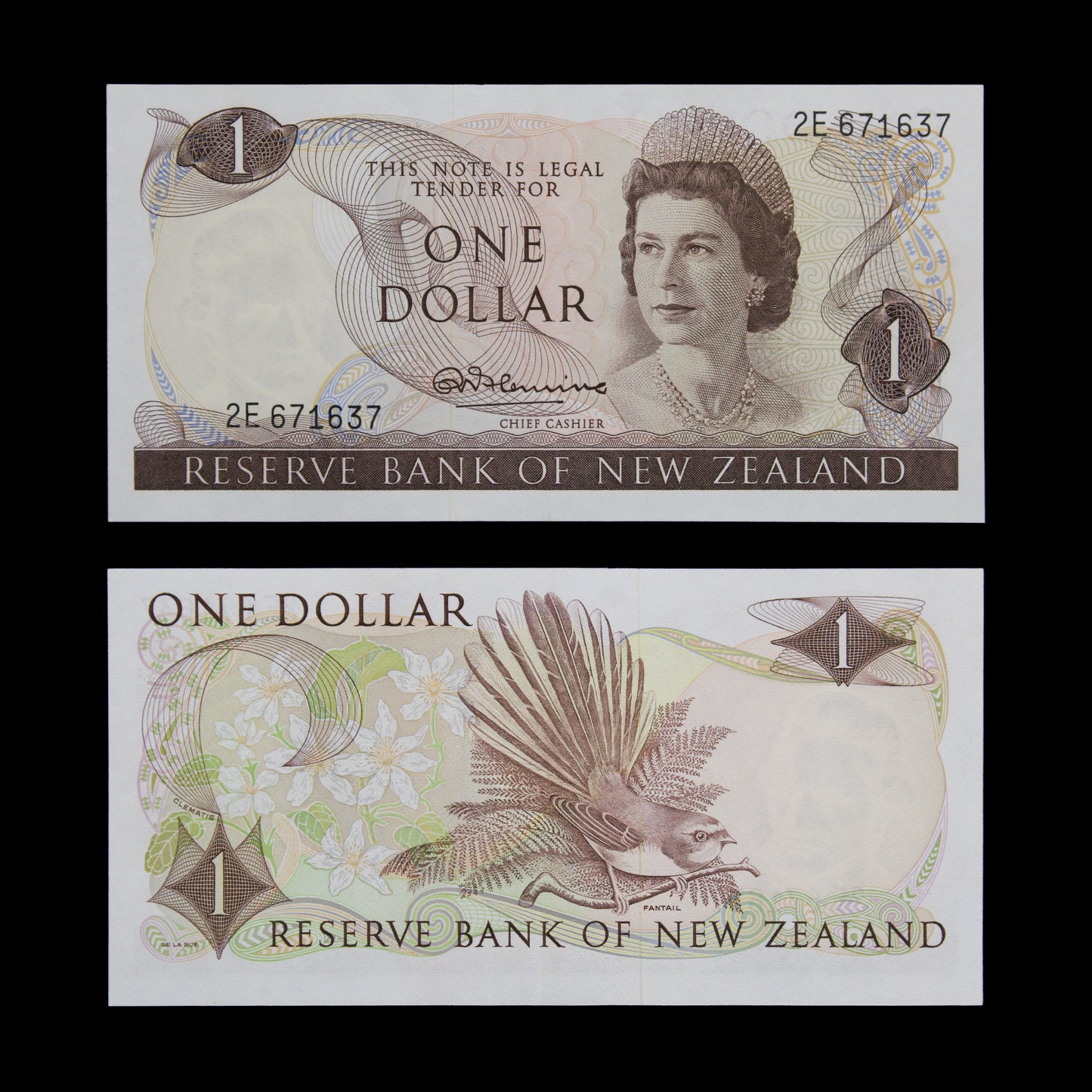 Fleming $1 Consecutive Pair
