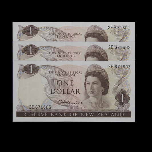 Fleming $1 Consecutive Run of 3