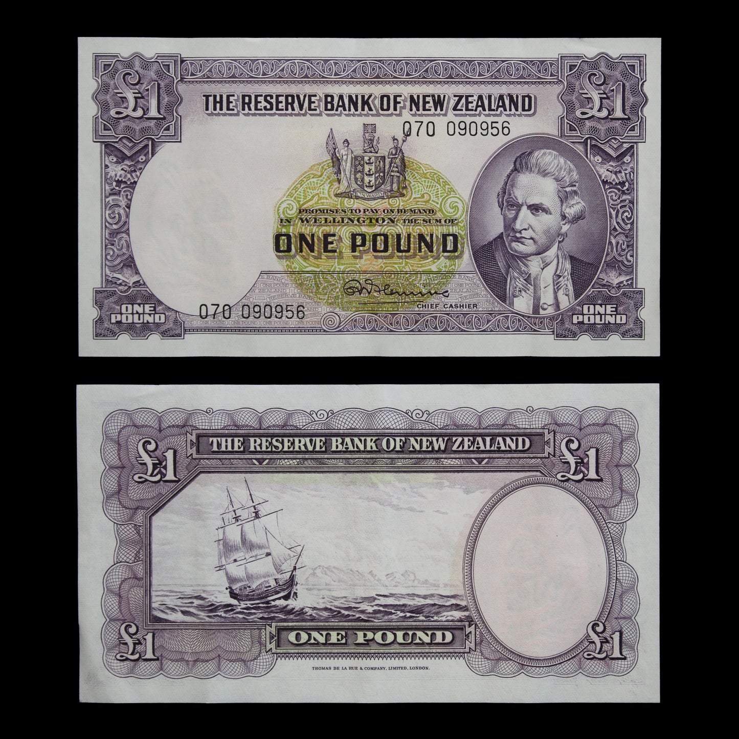 Fleming One Pound aEF