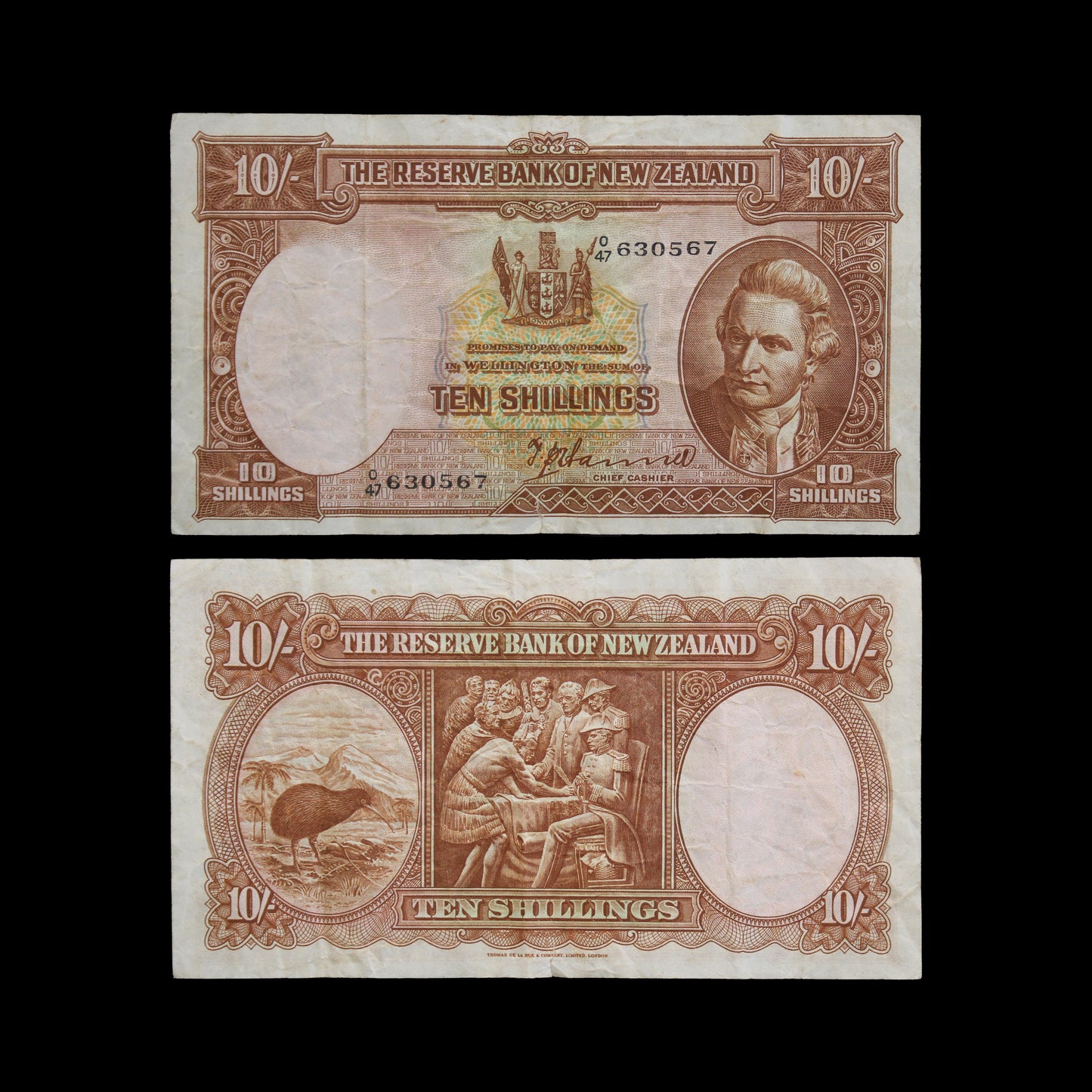 Hanna Ten Shillings First Prefix