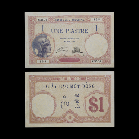 Indo-China 1 Piastre 1927