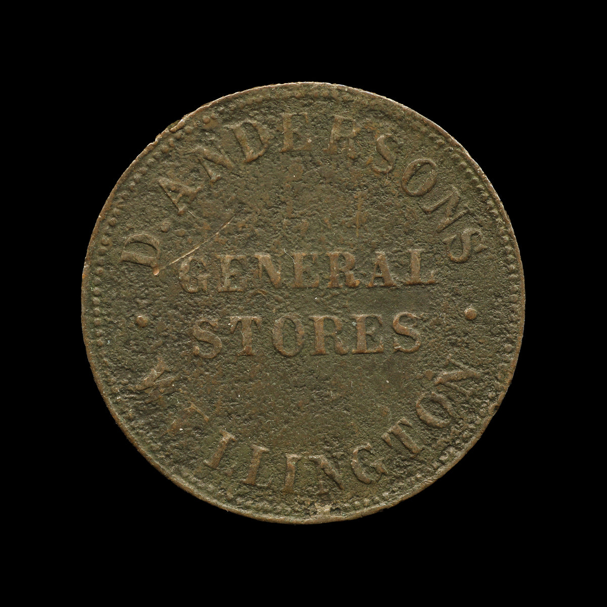 Anderson's Half Penny. VG