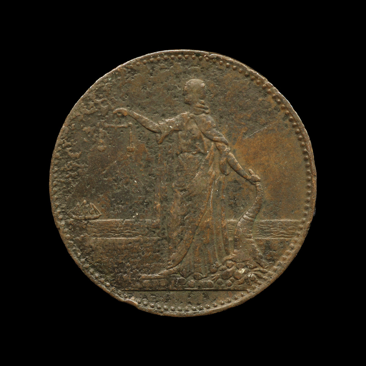 Anderson's Half Penny. VG
