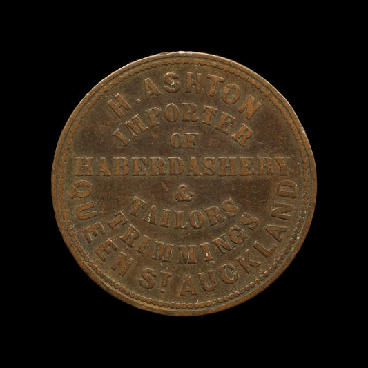 Ashton Penny Token 1862