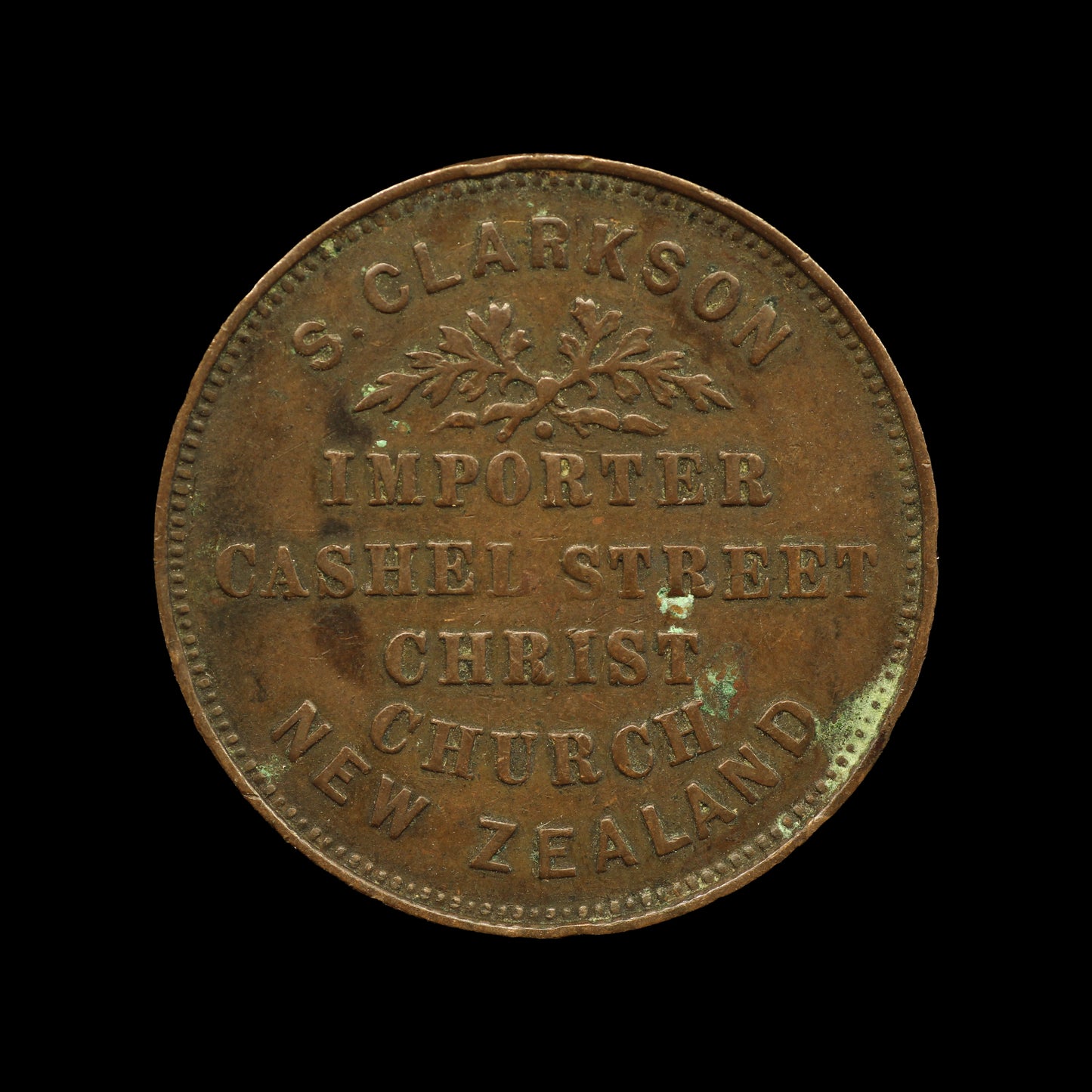 S Clarkson Penny 1875