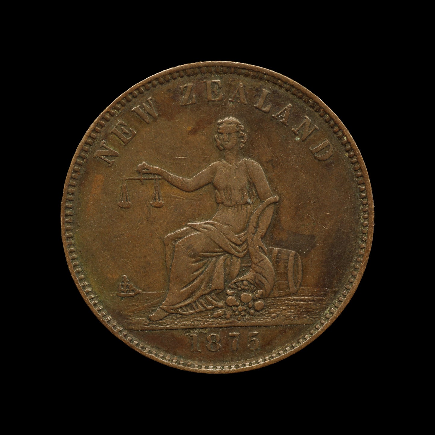 S Clarkson Penny 1875