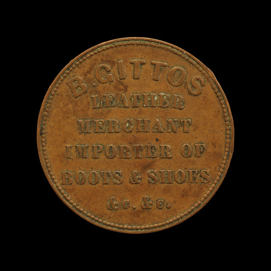B Gittos Penny 1864
