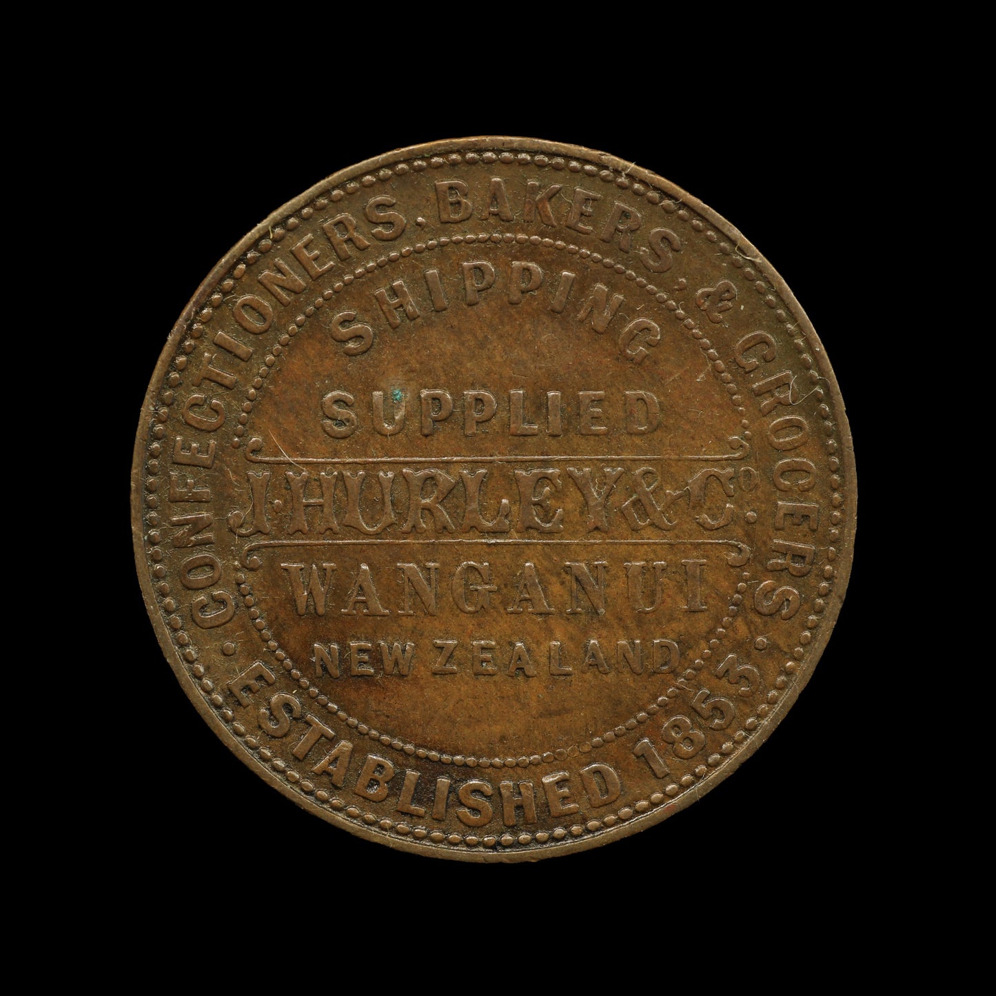 Hurley & Co Penny 1853
