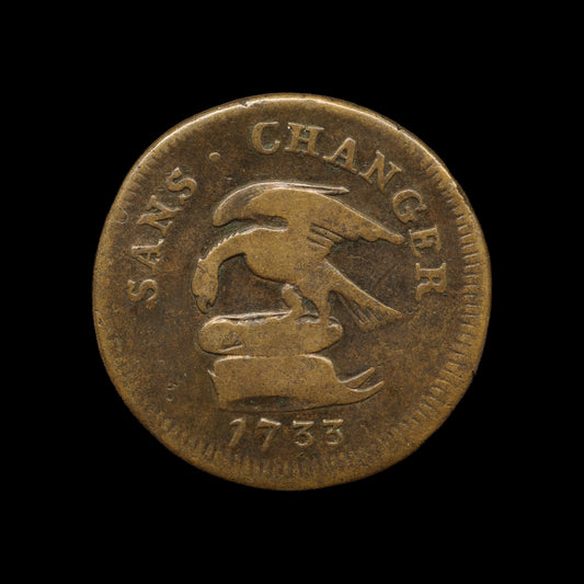 Isle of Man 1 Penny 1733