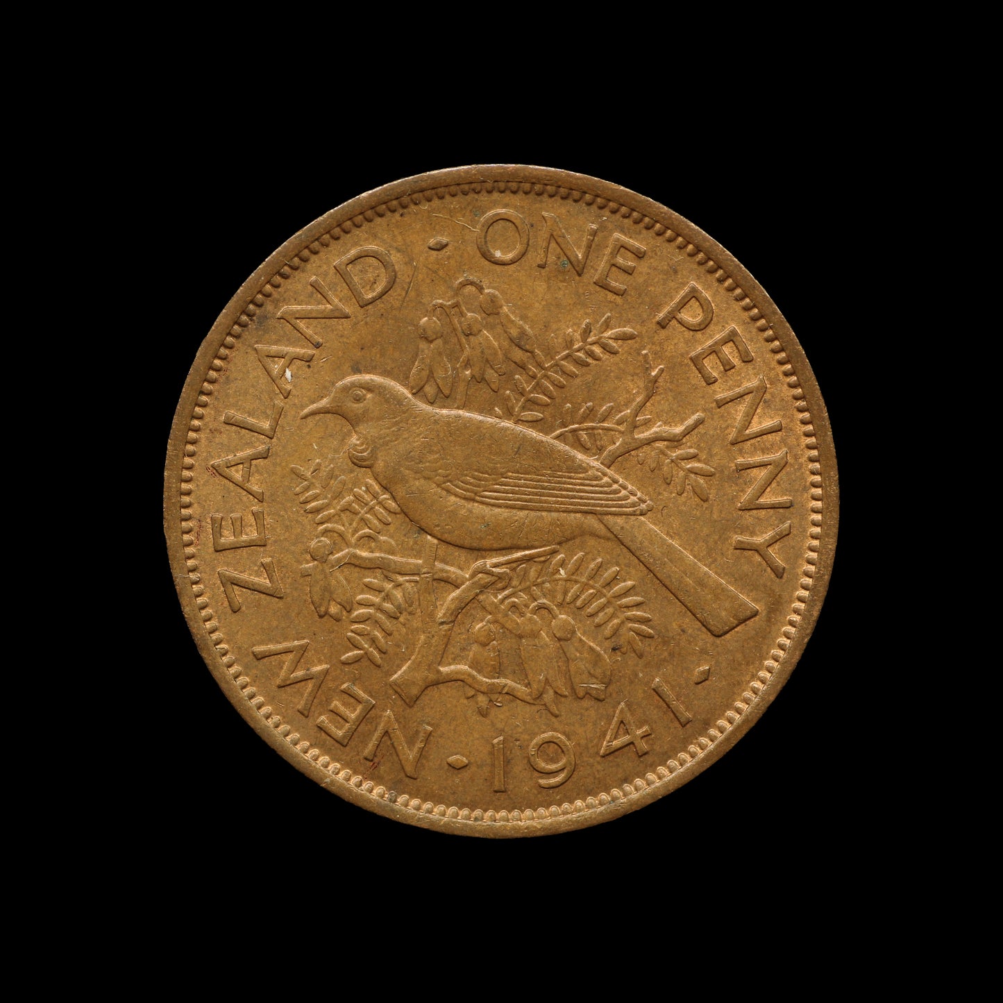 New Zealand Penny 1941. EF.