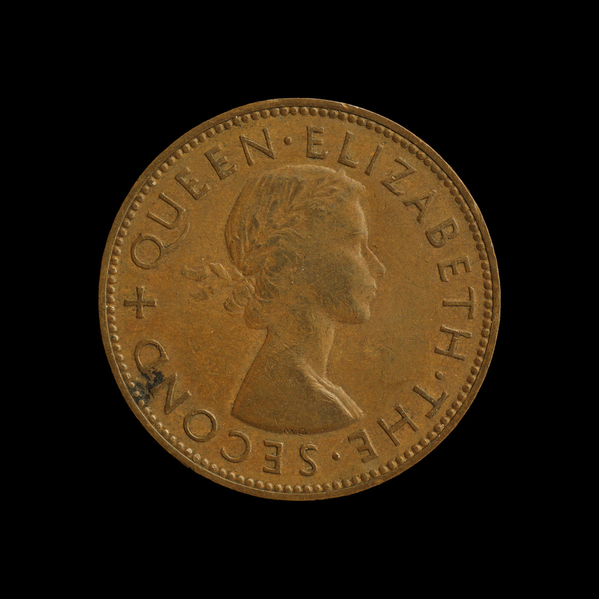 New Zealand Penny 1956