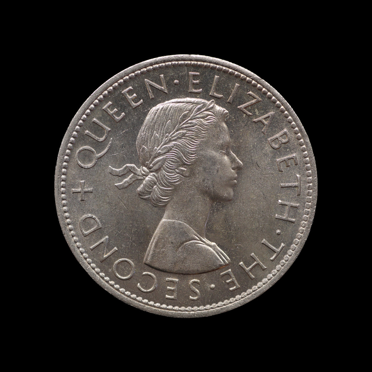 New Zealand Halfcrown 1961. UNC