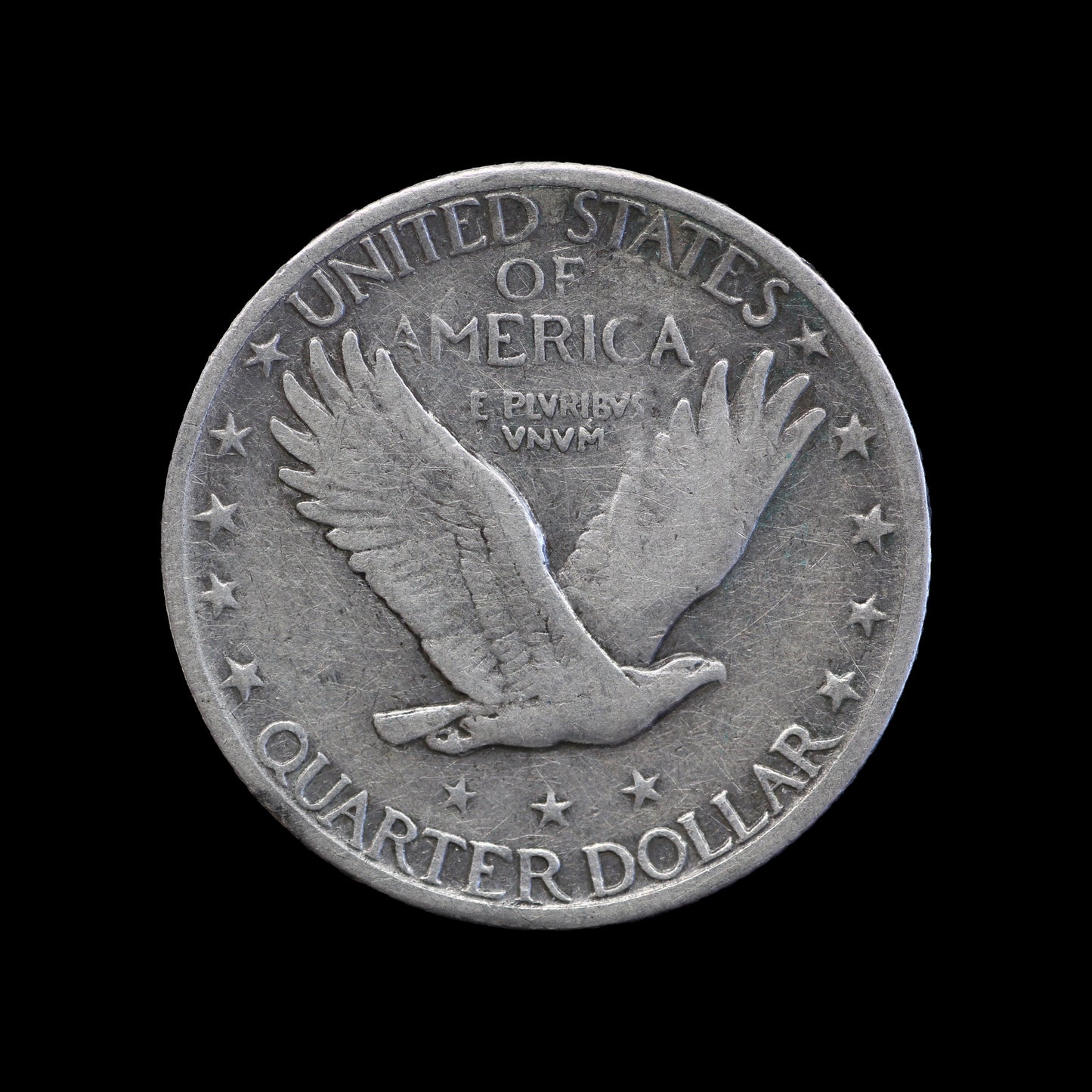 USA Standing Liberty Quarter 1924-S. VG