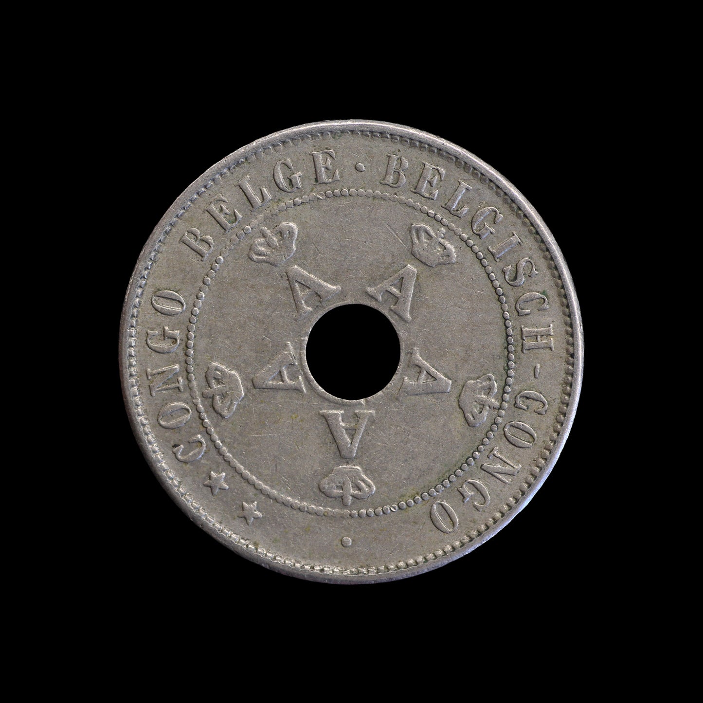 Belgian Congo 20 Centimes 1911. gFV
